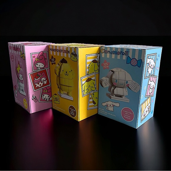 Sanrio - Block Figures - Set of 3 - Picture 5 of 5